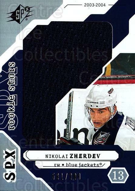 2003-04 SPx #236 Nikolai Zherdev - Image 1 of 1