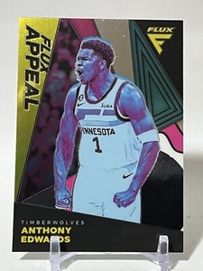 2022-23 Panini Flux “Flux Appeal” INSERT Base 🏀 Anthony Edwards