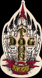 Orologio vintage anni '80 Dogtown Skateboard Ben Schroeder Adesivo Big Ben - Foto 1 di 4