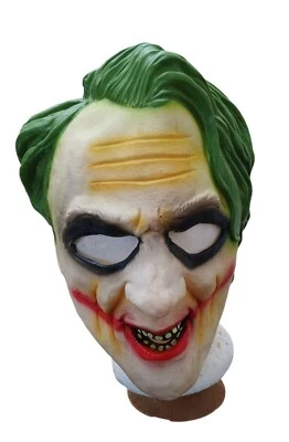 Rubies Costumes DC Comics 2008 Latex The Joker Mask Adult Size Halloween  - Image 1 of 4