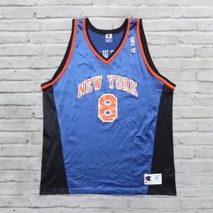 Vintage 90s New York Knicks Latrell Sprewell Basketball Jersey by Champion - Picture 1 of 10