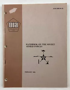 Manual de las Fuerzas Armadas Soviéticas 1978 diapositiva - en muy buen estado - Imagen 1 de 5