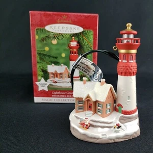 Leuchtturm Grüße 2000 4. in Serie Punze Andenken Weihnachtsschmuck - Bild 1 von 8