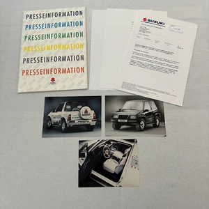 1995 Suzuki Vitara Press Kit German Text European Market Brochure Photos - Picture 1 of 13