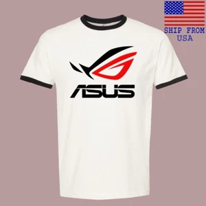 ASUS ROG Republic of Gamers Men's Ringer Black Size S-3XL - Picture 1 of 1