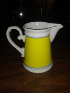 Jarra Modernista de Porcelana Schonwald (Alemania) 4182 9481 AMARILLA - Imagen 1 de 6