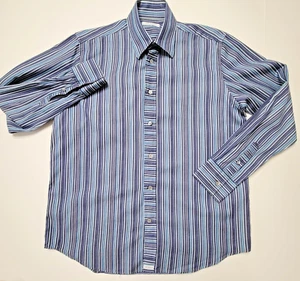 Ted Baker London Herren Hemd Langarm Mehrfarbig Gestreift XL - Bild 1 von 9