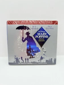 Mary Poppins (2-CD Soundtrack) + Mary Poppins (2-DVD w/slip) both NEW/Sealed - Picture 1 of 6