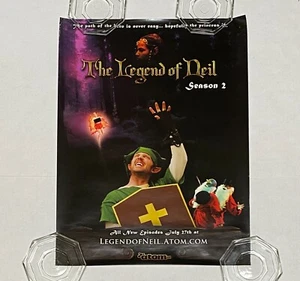 Póster The Legend of Neil Temporada 2 18x24 SDCC Atom 18B - Imagen 1 de 2