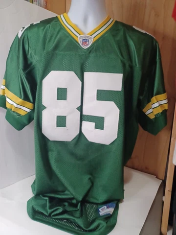Reebok On Field Green Bay Packers Greg Jennings #85 Men’s Jersey size 52 Cover
