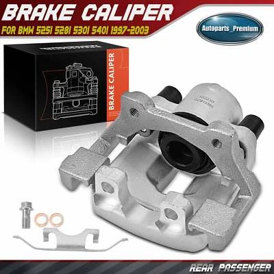 Pinza de freno de disco trasera derecha con soporte para BMW 525i 528i 530i 540i 1997-2003 Foto 1 de 4