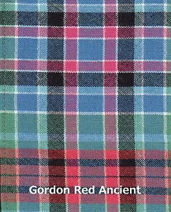 Scarf Clan Gordon Tartan Scottish Wool Plaid  - Picture 1 of 6