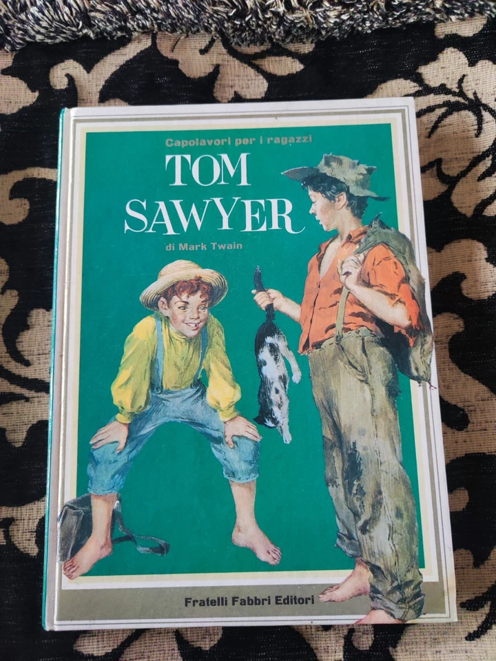 Mark Twain, Tom Sawyer (illustrato), Ed. F.lli Fabbri, 1968 sc159 - Immagine 1 di 3