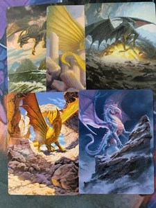 Ancient Dragon Complete Art Set of 5 | 7% Off 2+ | Baldur's Gate | NM MTG - Picture 1 of 10