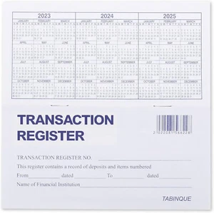 12PCS Check Registers for Personal Checkbook Easy to Read Checkbook Register - Picture 1 of 5