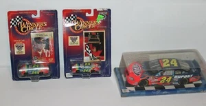 3-NASCAR Jeff Gordon #24 Dupont Hendricks Chevrolet Diecast Racecars-New - Picture 1 of 6