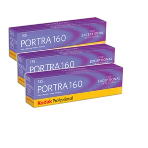 3 of Kodak Pro Portra 160 Color Negative Film (35mm , 36 Exposures, 5-Pack) - Picture 1 of 1
