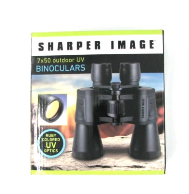 Sharper Image Binoculars 7 X 50 All Weather UV 297 FT @ 1000 YDS  - Image 1 of 2