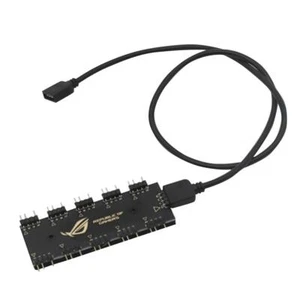 10 RGB Sync HUB Splitter Extension Cable for Motherboard RGB Fan (5V 3Pin) - Photo 1/11