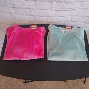 Set 2 maglioni super morbidi Cat & Jack bambina taglia 18 rosa e verde acqua entrambi nuovi  - Foto 1 di 5
