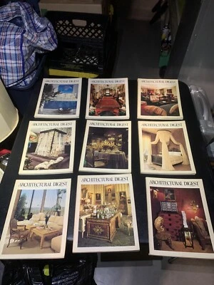 architectural digest magazine lot vintage 1978 - Image 1 of 4
