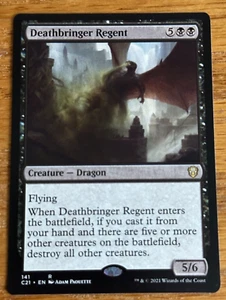 MTG Commander 2021 C21, Deathbringer Regent - Picture 1 of 1