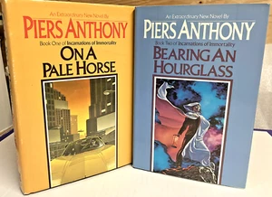Lot of 2 Books P. Anthony Incarnations of Immortality 1, 2, HC BCE, Pale Horse.. - Bild 1 von 15