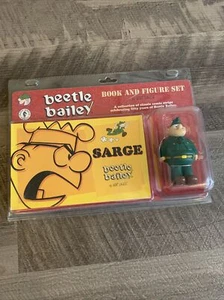 Beetle Bailey Sarge Dark Horse Comics Book and Figure Mort Walker NEW - Picture 1 of 5