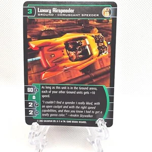 Star Wars TCG Attack of the Clones 28/180 Luxury Airspeeder Coruscant Speeder - Picture 1 of 1