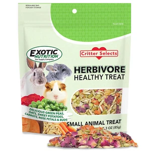 Herbivore Treat - Saludable y Natural - Chinchillas, Conejos, Cobayas, Degus - Imagen 1 de 10