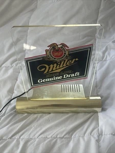 Vintage Miller High Life Bar Display Light Everbrite Electric Signs Advertising - Picture 1 of 9