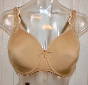 Chantelle Legende T Shirt Smooth Bra - Tan, 40C, NWT - Picture 1 of 4