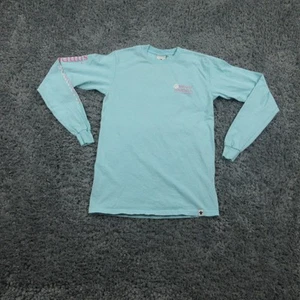 Simply Southern Shirt Womens Small Blue Long Sleeve Stay Paw-sitive Dog Graphic - Picture 1 of 14