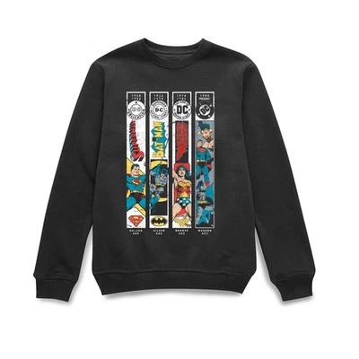 Official Justice League Timeline Sweatshirt - Black - Image 1 of 4