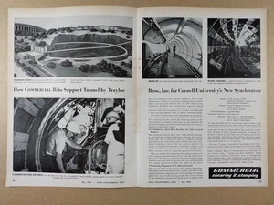 1966 Commercial Steel Ribs for Cornell Synchrotron Laboratory vintage print Ad - Picture 1 of 1