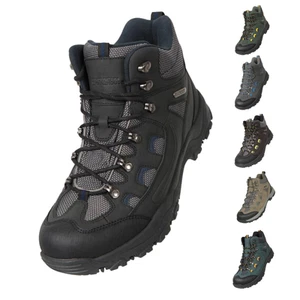 Mountain Warehouse Adventurer Mens Waterproof Boots Hiking Trekking Shoes - Picture 1 of 75