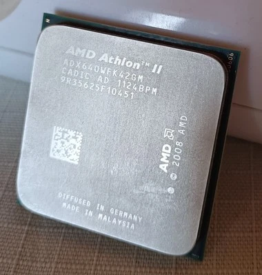 Processore Amd Athlon II 640 Quad Core 3.00 Ghz Socket Am2+ - Immagine 1 di 2