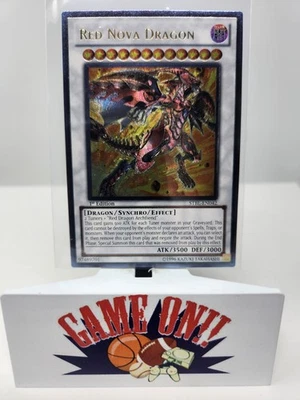 YuGiOh Red Nova Dragon STBL-EN042 Ultimate Rare 1st Edition NM - Image 1 of 3