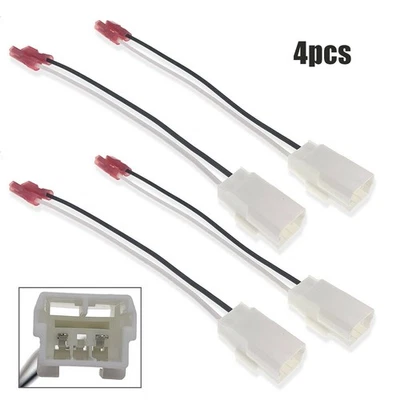 Factory to Aftermarket 4pc Speaker Adapter For For For For Jeep For Chrysler - Image 1 of 4