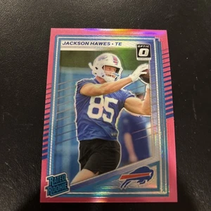 Jackson Hawes 2025 Panini Donruss Optic Preview Clasificado Novato RC Rosa SP #357 - Imagen 1 de 2