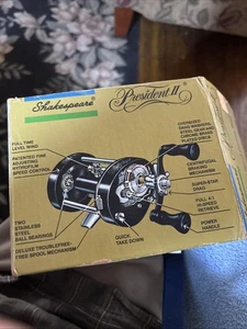 Shakespeare President ll 1984 Free Spool Casting Reel. ( Reel ) - Picture 1 of 8