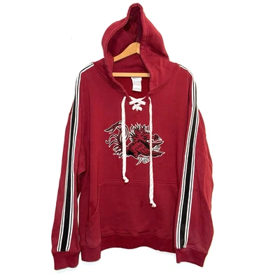 Pro Edge by Knights Apparel Men's South Carolina Gamecocks Lace Up Hoodie 2XL - Image 1 of 4