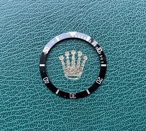 Rolex Submariner Date 16610 16800 Tropical Tritio Negro Bisel Inserto - OC#1457 - Imagen 1 de 6