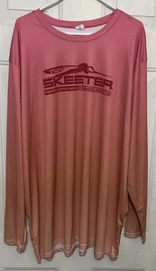 Skeeter Performance Fishing Boats Long Sleeve Tee UPF 50+ Sun ProtectionSize 4XL - Picture 1 of 3