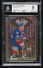 2012-13 Fleer Retro Playmaker's Theatre /100 Brett Hull #21 BGS 9 MINT HOF