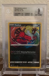 Pokémon - Sword & Shield - Shining Fates - Yveltal 46/072 BGS 9 - Picture 1 of 2