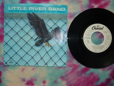 LITTLE RIVER BAND You're Driving Me Out Of My Mind 45 & PS 1983 Stereo Promo - Image 1 of 2