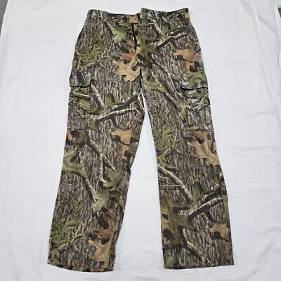 Men's 32x29 LL Bean Mossy Oak Break-Up Infinity Camo Cargo Pants Real Tree Print - Image 1 of 4