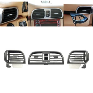 L+R Center Air Vent Outlet Grille For Porsche Targa 997 2004-2011 Gray - Picture 1 of 9