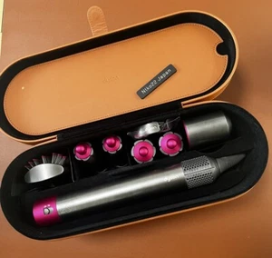Dyson Airwrap HS01 Hair Styler Pink Curling Nickel Fuchsia 100V From Japan-Used - Picture 1 of 5